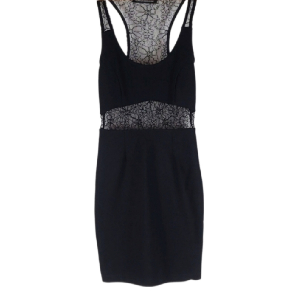Foreign Exchange Flower Lace Dress - Picture 3 of 3